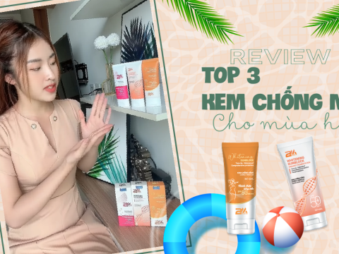 Combo kem chống nắng 2M KIN: Kem chống nắng biển - Kem chống nắng đa chức năng - Kem chống nắng ngừa nám