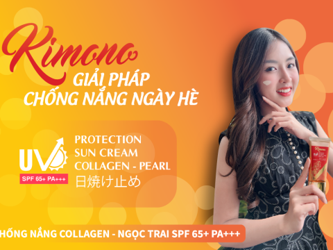 Kimono giải pháp kem chống nắng ngày hè