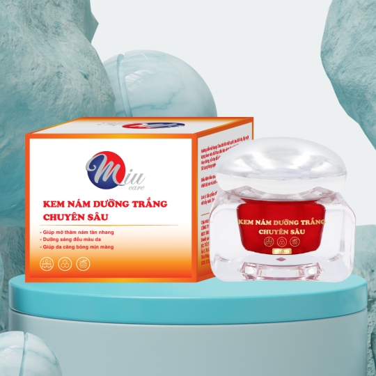 Miu care Kem nám dưỡng trắng chuyên sâu 15g