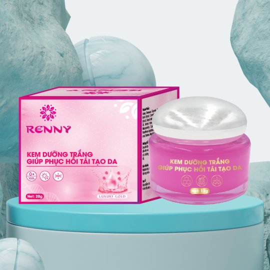 RENNY Kem dưỡng trắng giúp phục hồi tái tạo da 12g