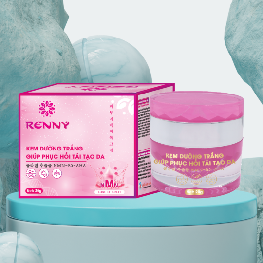 RENNY Kem dưỡng trắng giúp phục hồi tái tạo da 20g