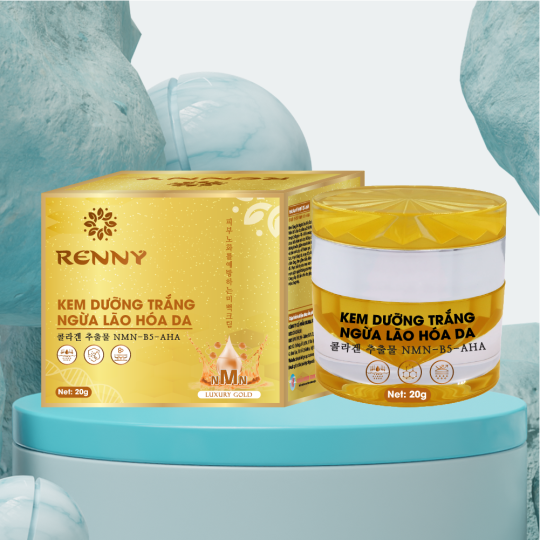 RENNY Kem dưỡng trắng ngừa lão hóa da 20g