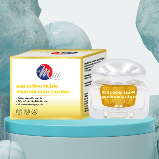 Miu care Kem dưỡng trắng phục hồi ngừa lão hóa 15g