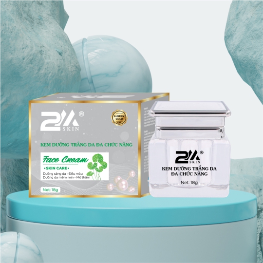 2M SKIN Kem dưỡng trắng da đa chức năng 18g
