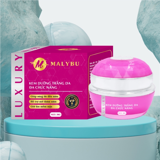 Malybu Kem dưỡng trắng da đa chức năng 30g