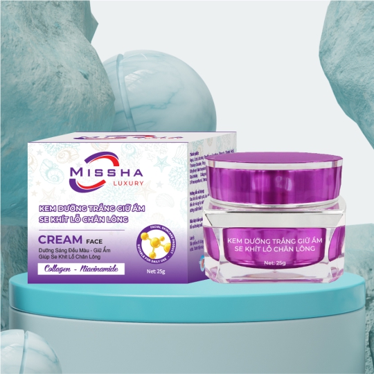 Missha Kem dưỡng trắng giữ ẩm se khít lỗ chân lông 25g