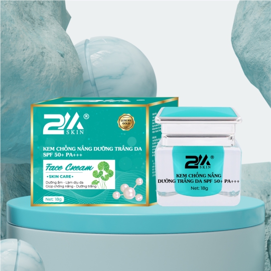2M SKIN Kem chống nắng dưỡng trắng da 18g
