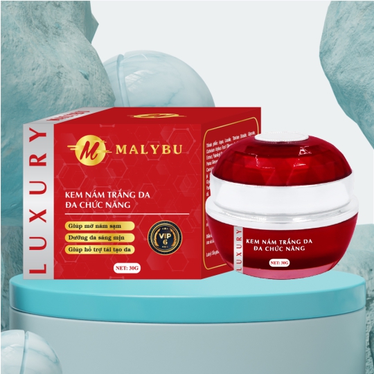 Malybu Kem nám trắng da đa chức năng 30g