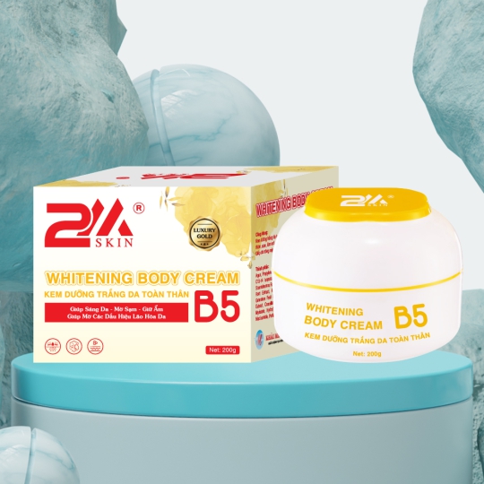 2M SKIN Kem dưỡng body trắng da toàn thân Whitening Body Cream 200g