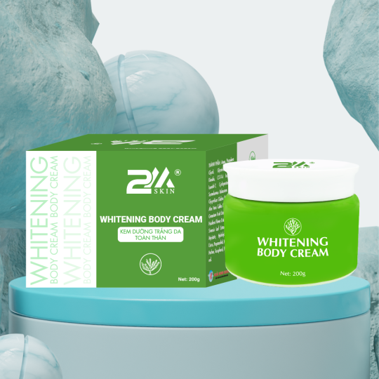 2M SKIN Kem dưỡng trắng da toàn thân - Whitening Body Cream 200g