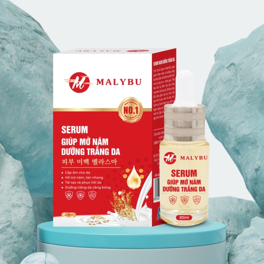 Malybu Serum giúp mờ nám dưỡng trắng da 20ml