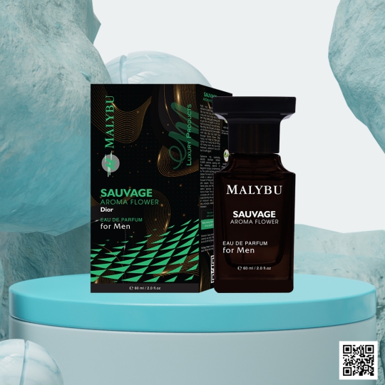 Malybu nước hoa sauvage aroma flower for men 60ml