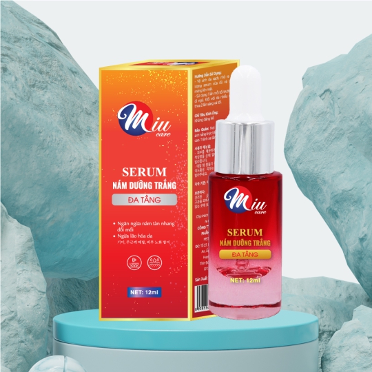 Miu care Serum nám dưỡng trắng đa tầng 12ml